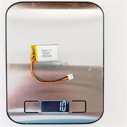 Аккумулятор 3.7v 600mAh 3pin 3 провода + разъем (фишка) коннектор 602535 Li-Pol универсальная аккумуляторная батарея 6x25x35 - фото 185068