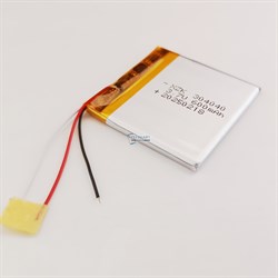 Аккумулятор 3.7v 500mAh 3pin 3 провода 304040 Li-Pol универсальная аккумуляторная батарея 3x40x40 - фото 185107