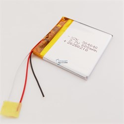 Аккумулятор 3.7v 500mAh 3pin 3 провода 304040 Li-Pol универсальная аккумуляторная батарея 3x40x40 - фото 185108