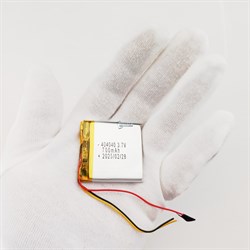 Аккумулятор 3.7v 600mAh 3pin 3 провода 404040 Li-Pol универсальная аккумуляторная батарея 4x40x40 - фото 185123