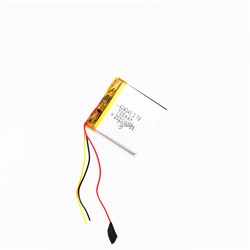 Аккумулятор 3.7v 600mAh 3pin 3 провода 404040 Li-Pol универсальная аккумуляторная батарея 4x40x40 - фото 185129