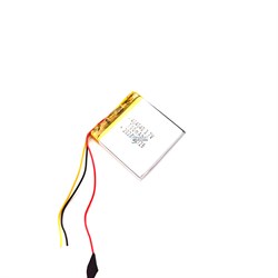 Аккумулятор 3.7v 600mAh 3pin 3 провода 404040 Li-Pol универсальная аккумуляторная батарея 4x40x40 - фото 185130