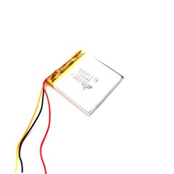Аккумулятор 3.7v 600mAh 3pin 3 провода 404040 Li-Pol универсальная аккумуляторная батарея 4x40x40 - фото 185131