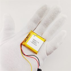 Аккумулятор 3.7v 1000mAh 3pin 3 провода 604040 Li-Pol универсальная аккумуляторная батарея 6x40x40 - фото 185168
