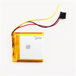 Аккумулятор 3.7v 1000mAh 3pin 3 провода 604040 Li-Pol универсальная аккумуляторная батарея 6x40x40 - фото 185173