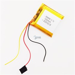 Аккумулятор 3.7v 1000mAh 3pin 3 провода 604040 Li-Pol универсальная аккумуляторная батарея 6x40x40 - фото 185177