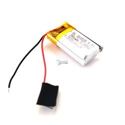 Аккумулятор 3.7v 250mAh 2 pin 2 провода 801525 Li-Pol универсальная аккумуляторная батарея 8x15x25 - фото 185303