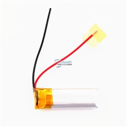Аккумулятор 3.7v 110mAh 2 pin 2 провода 501030 Li-Pol универсальная аккумуляторная батарея 5x10x30 - фото 185323