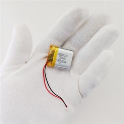 Аккумулятор 3.7v 700mAh 2 pin 2 провода + разъем (фишка) коннектор 902530 Li-Pol универсальная аккумуляторная батарея 9x25x30 - фото 185346