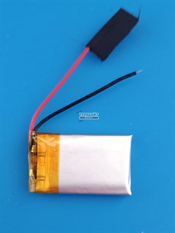 Аккумулятор 3.7v 240mAh 2 pin 2 провода 401830 Li-Pol универсальная аккумуляторная батарея 4x18x30 - фото 185599