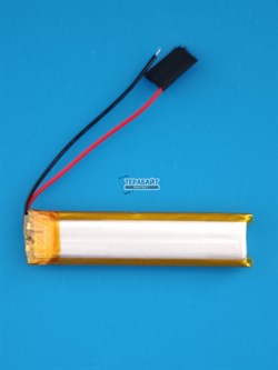 Аккумулятор 3.7v 500mAh 2 pin 2 провода 601452 Li-Pol универсальная аккумуляторная батарея 6x14x52 - фото 185632