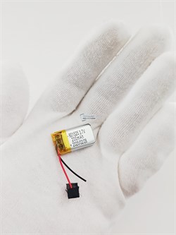 Аккумулятор 3.7v 200mAh 2 pin 2 провода 601525 Li-Pol универсальная аккумуляторная батарея 6x15x25 - фото 185703