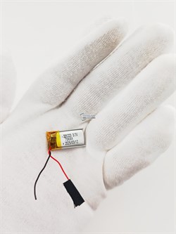 Аккумулятор 3.7v 70mAh 2 pin 2 провода 331223 Li-Pol универсальная аккумуляторная батарея 3.3x12x23 - фото 185850