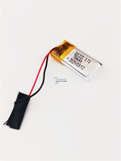 Аккумулятор 3.7v 70mAh 2 pin 2 провода 331223 Li-Pol универсальная аккумуляторная батарея 3.3x12x23 - фото 185859