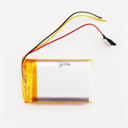 Аккумулятор 3.7v 2000mAh 3pin 103450 Li-Pol универсальная аккумуляторная батарея 10x34x50 3 провода - фото 186289