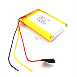 Аккумулятор 3.7v 2000mAh 3pin 103450 Li-Pol универсальная аккумуляторная батарея 10x34x50 3 провода - фото 186290