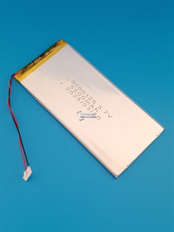Аккумулятор 3.7v 3500mAh 2 pin 2 провода 3060125 Li-Pol универсальная аккумуляторная батарея 3x60x125 - фото 187143
