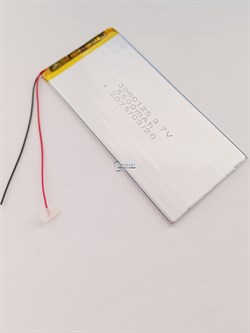 Аккумулятор 3.7v 3500mAh 2 pin 2 провода 3060125 Li-Pol универсальная аккумуляторная батарея 3x60x125 - фото 187151
