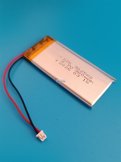Аккумулятор 3.7v 300mAh 2 pin 2 провода 302560 Li-Pol универсальная аккумуляторная батарея 3x25х60 - фото 187201