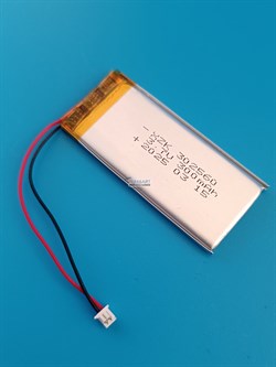 Аккумулятор 3.7v 300mAh 2 pin 2 провода 302560 Li-Pol универсальная аккумуляторная батарея 3x25х60 - фото 187202