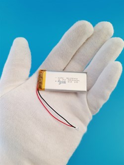 Аккумулятор 3.7v 300mAh 2 pin 2 провода 302560 Li-Pol универсальная аккумуляторная батарея 3x25х60 - фото 187208