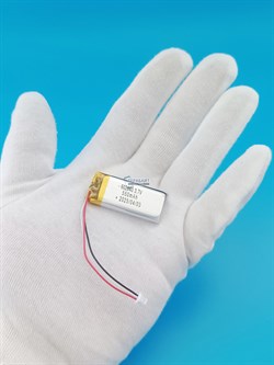 Аккумулятор 3.7v 550mAh 3pin 3 провода + разъем (фишка) коннектор 602040 Li-Pol универсальная аккумуляторная батарея 6x20x40 - фото 189961