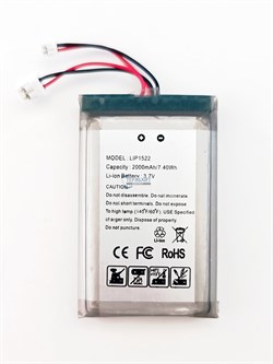 Аккумулятор для геймпада (джойстика) DualShock 4 Sony playstation PS4 / Pro / Slim 2000mAh 3.7v li-ion LIP1522 - фото 190031