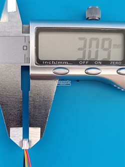 Аккумулятор 3.7v 650mAh 3pin + разъем (фишка) коннектор 602540 062540 Li-Pol универсальная аккумуляторная батарея 6x25x40 3 провода - фото 190305