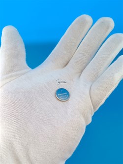 Солнечная аккумуляторная батарейка Panasonic CTL1616F оригинал для часов Casio g-shock и других - фото 190394