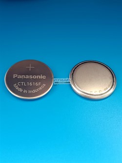 Солнечная аккумуляторная батарейка Panasonic CTL1616F оригинал для часов Casio g-shock и других - фото 190398