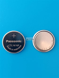Солнечная аккумуляторная батарейка Panasonic CTL1616F оригинал для часов Casio g-shock и других - фото 190399