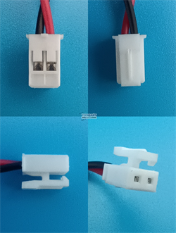 Аккумулятор 3.7v 1500mAh 2 pin 2 провода + разъем фишка (коннектор) 803448 Li-Pol универсальная аккумуляторная батарея 8x34х48 - фото 191146