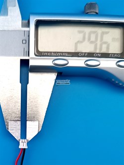 Аккумулятор 3.7v 1000mAh 2 pin 2 провода + разъем фишка (коннектор) 703838 Li-Pol универсальная аккумуляторная батарея 7x38х38 - фото 191162