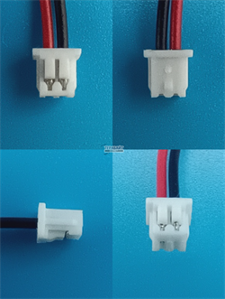 Аккумулятор 3.7v 3000mAh 2 pin 2 провода + разъем фишка (коннектор) 164040 Li-Pol универсальная аккумуляторная батарея 16x40х40 - фото 191203