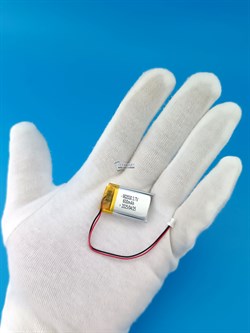 Аккумулятор 3.7v 600mAh 2 pin 2 провода + разъем фишка (коннектор) 902030 Li-Pol универсальная аккумуляторная батарея 9x20х30 - фото 191243