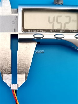 Аккумулятор 3.7v 220mAh 3pin 3 провода + разъем (фишка) коннектор 402025 Li-Pol универсальная аккумуляторная батарея 4x20x25 - фото 191987