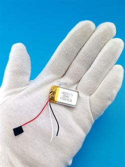 Аккумулятор 3.7v 200mAh 3pin 402030 Li-Pol универсальная аккумуляторная батарея 4x20x30 3 провода - фото 192017