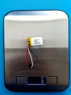 Аккумулятор 3.7v 250mAh 3pin 502030 Li-Pol универсальная аккумуляторная батарея 5x20x30 3 провода Терабайт Маркет - фото 192044