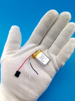 Аккумулятор 3.7v 450mAh 3pin 802030 Li-Pol универсальная аккумуляторная батарея 8x20x30 3 провода - фото 192097