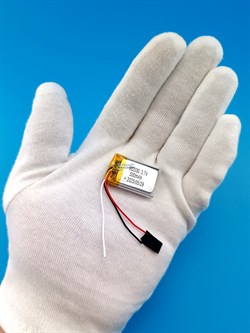 Аккумулятор 3.7v 500mAh 3pin 902030 Li-Pol универсальная аккумуляторная батарея 9x20x30 3 провода - фото 192109