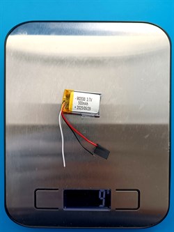 Аккумулятор 3.7v 500mAh 3pin 902030 Li-Pol универсальная аккумуляторная батарея 9x20x30 3 провода - фото 192110