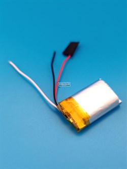 Аккумулятор 3.7v 500mAh 3pin 902030 Li-Pol универсальная аккумуляторная батарея 9x20x30 3 провода - фото 192111