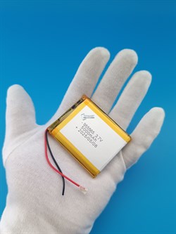 Аккумулятор 3.7v 5000mAh 2pin 955565 Li-Pol универсальная аккумуляторная батарея 9.5x55x65 2 провода - фото 192233