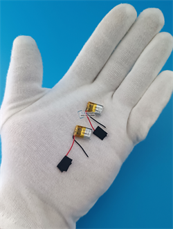 Аккумулятор 541112 для беспроводных наушников 3.7v 50mAh 54x11x12 (2шт в комплекте) 2 провода с платой аккумуляторная батарейка подходит на блютуз наушники и гарнитуры - фото 192288