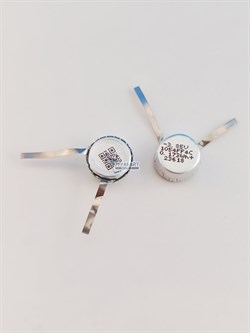 Аккумулятор для беспроводных наушников (2шт комплект) 1056pf4 / 1054pf4c 3.85v 45mAh Li-on батарейка - фото 192364