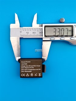 Аккумуляторная батарея PG1050 2шт для экшен камер SJCAM EKEN и других li-ion 3.7v 1050mAh - фото 192664