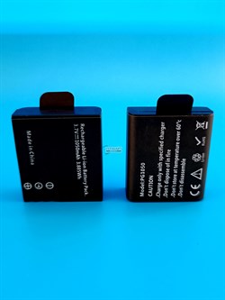 Аккумуляторная батарея PG1050 2шт для экшен камер SJCAM EKEN и других li-ion 3.7v 1050mAh - фото 192669