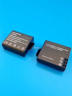 Аккумуляторная батарея PG1050 2шт для экшен камер SJCAM EKEN и других li-ion 3.7v 1050mAh - фото 192671