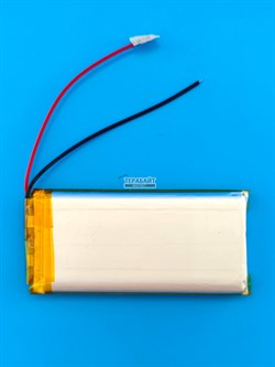 Аккумулятор 3.7v 3500mAh 2pin 804080 Li-Pol универсальная аккумуляторная батарея 8x40x80 2 провода - фото 192703