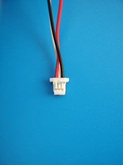 Аккумулятор 3.7v 2000mAh 3pin 3 провода + разъем (фишка) коннектор 103450 Li-Pol универсальная аккумуляторная батарея 10x34x50 - фото 192730